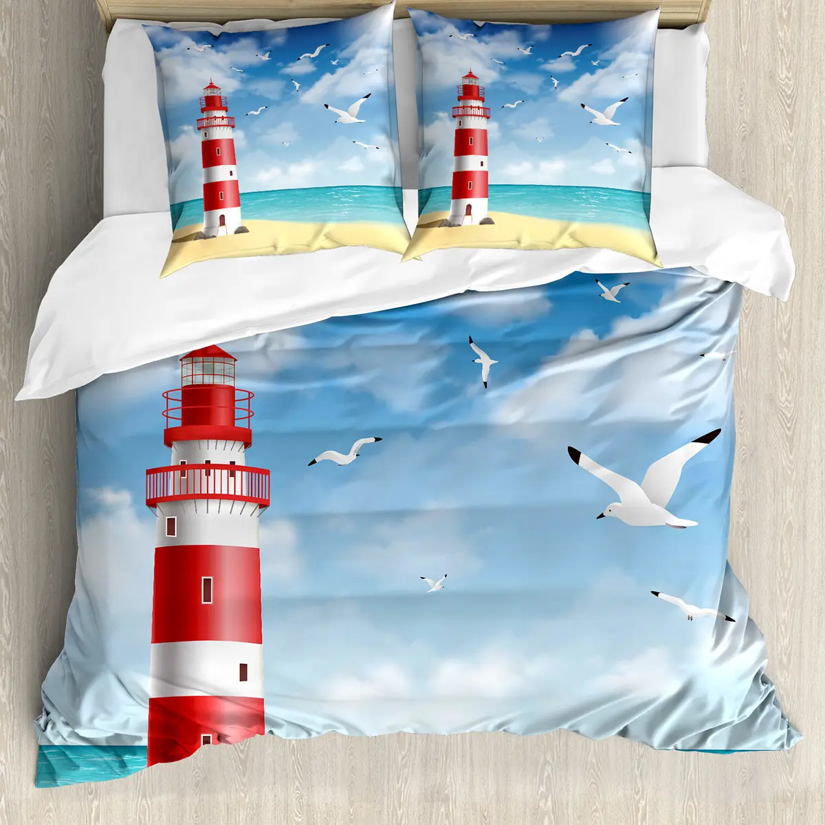Bettwäsche Strand | Blau