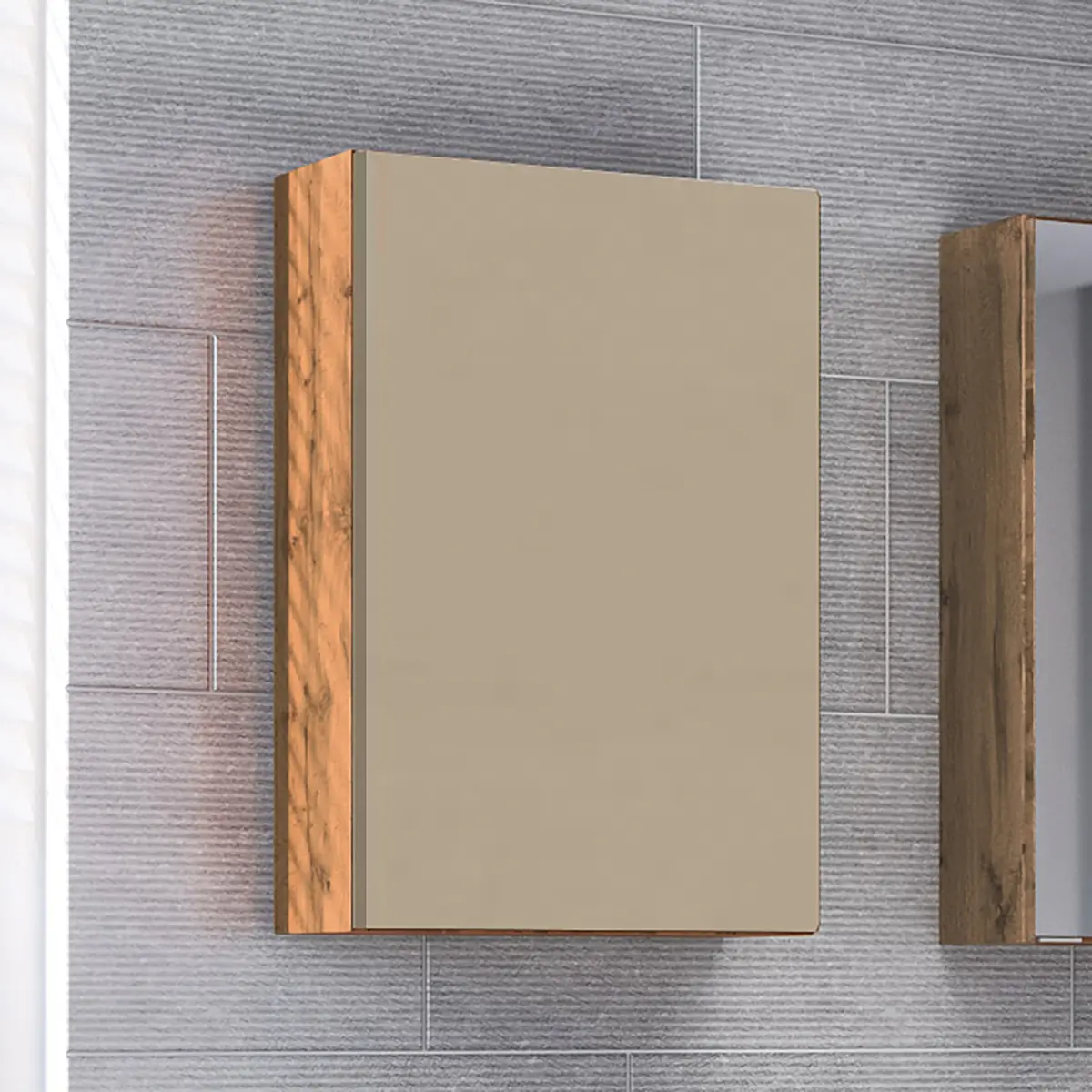 Hängeschrank Verciano | Braun