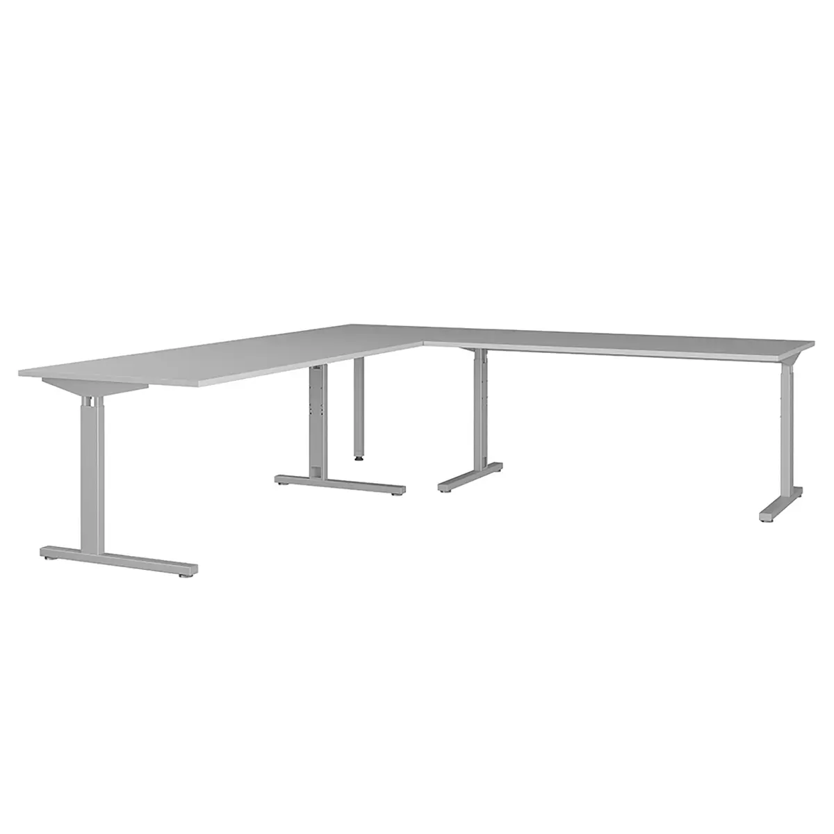 Eckschreibtisch | Grau