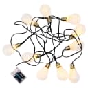 LED-Lichterkette BULB LIGHTS | Schwarz