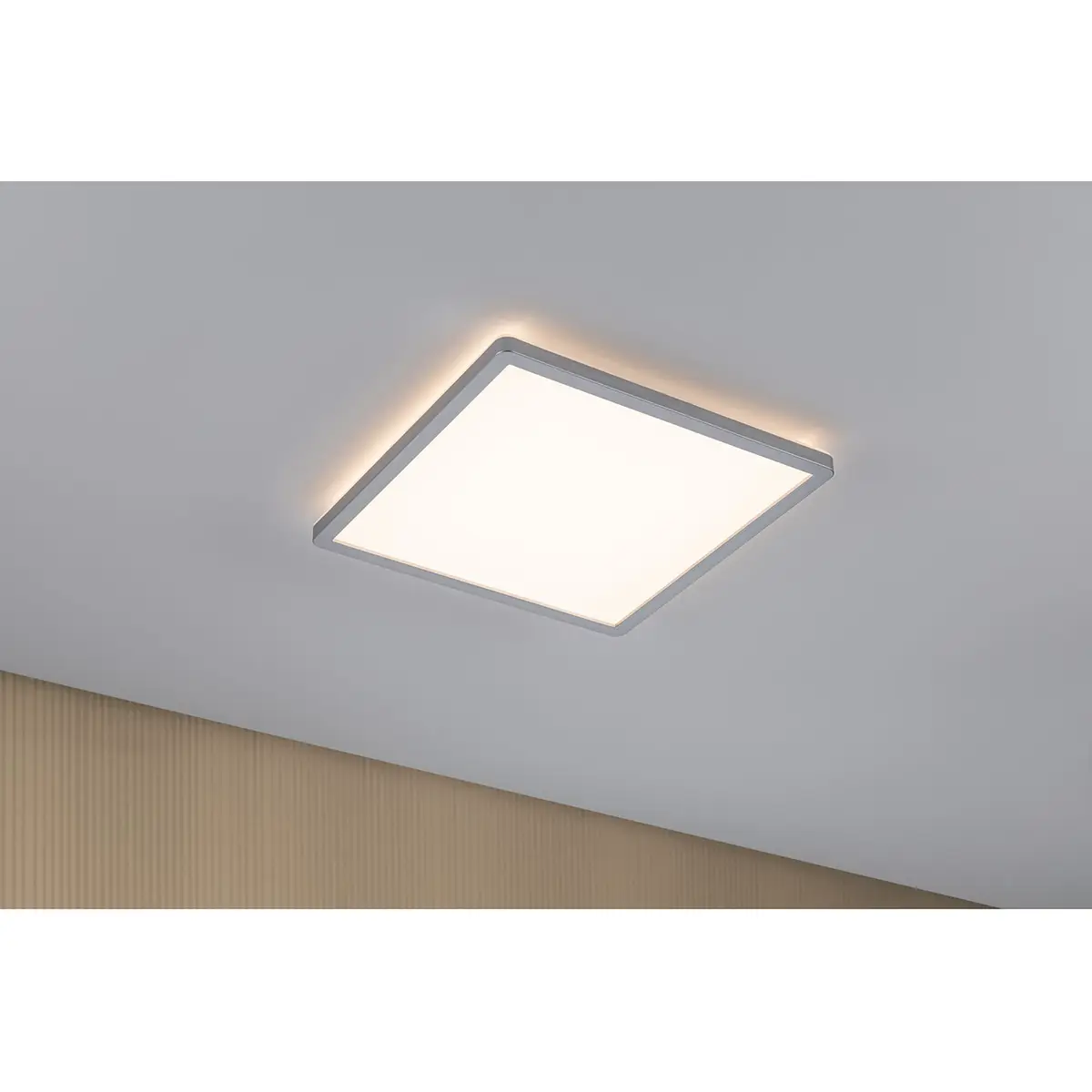 LED-Deckenleuchte Atria Shine Backlight | Grau