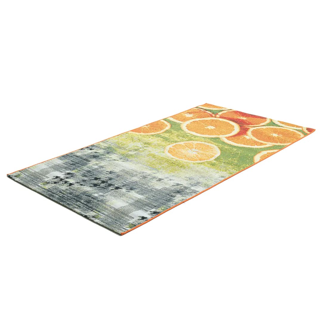 In-/Outdoorteppich Rantum Beach 002 Multicolor Microfaser