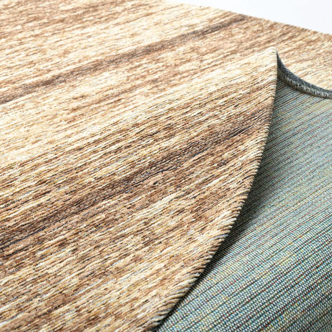 Kurzflorteppich Keitum 009 II Braun Ø 100cm Mischgewebe | Braun