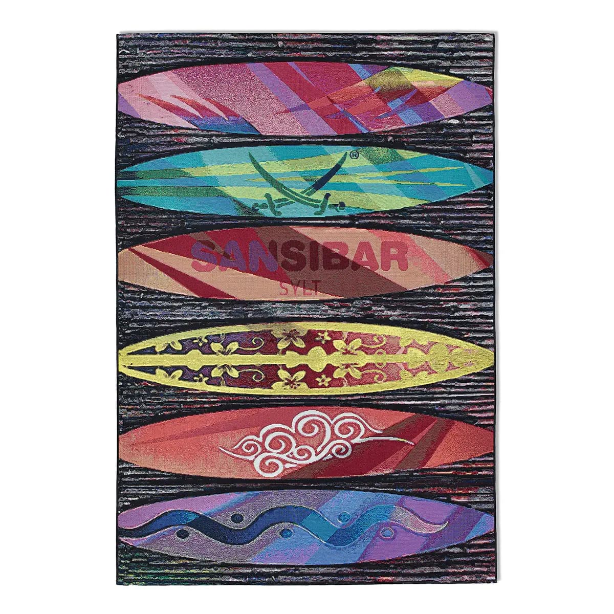In-/Outdoorteppich Rantum Beach 016 Multicolor | Mehrfarbig