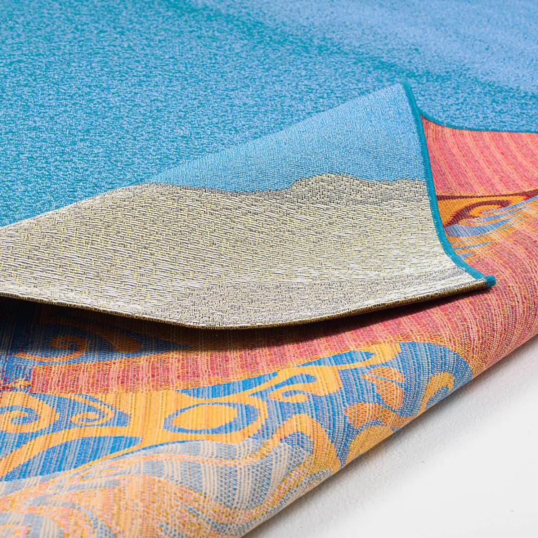 In-/Outdoorteppich Rantum Beach 018 | Blau