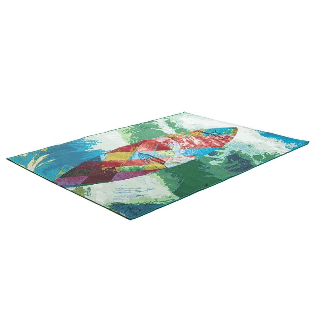 In-/Outdoorteppich Rantum Beach 024 Multicolor Microfaser