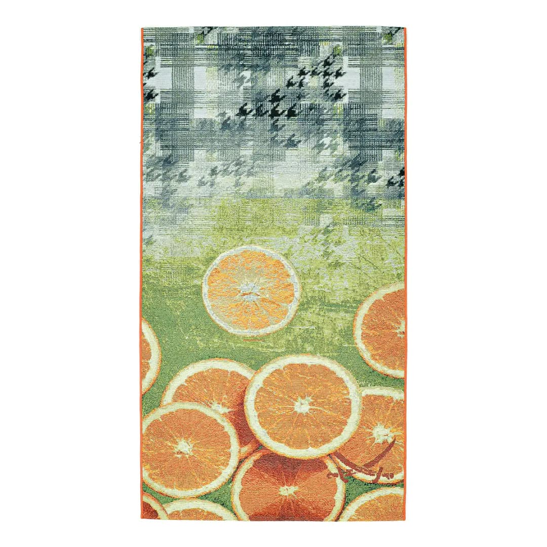 In-/Outdoorteppich Rantum Beach 002 Multicolor Microfaser | Mehrfarbig