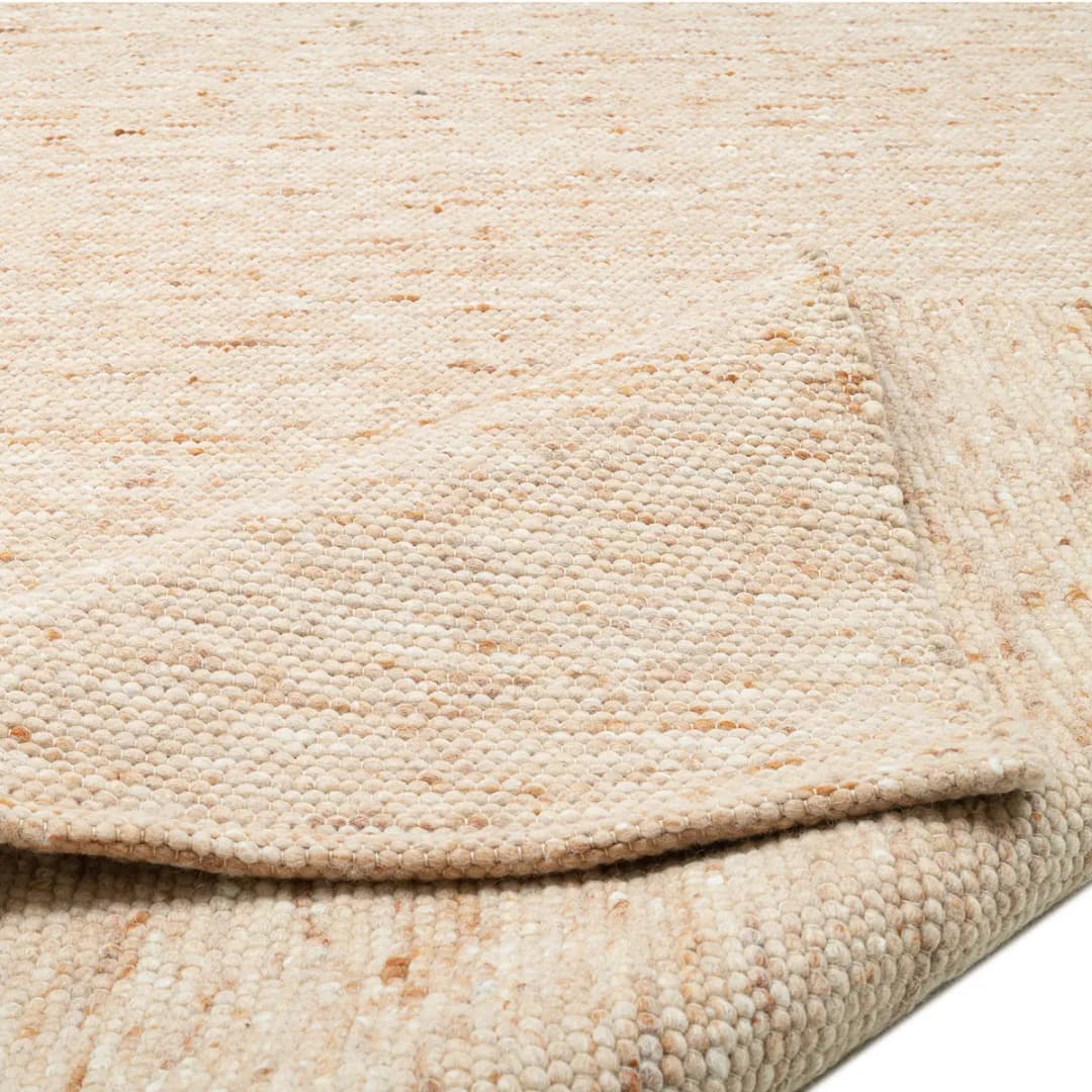 Wollteppich Hörnum | Beige