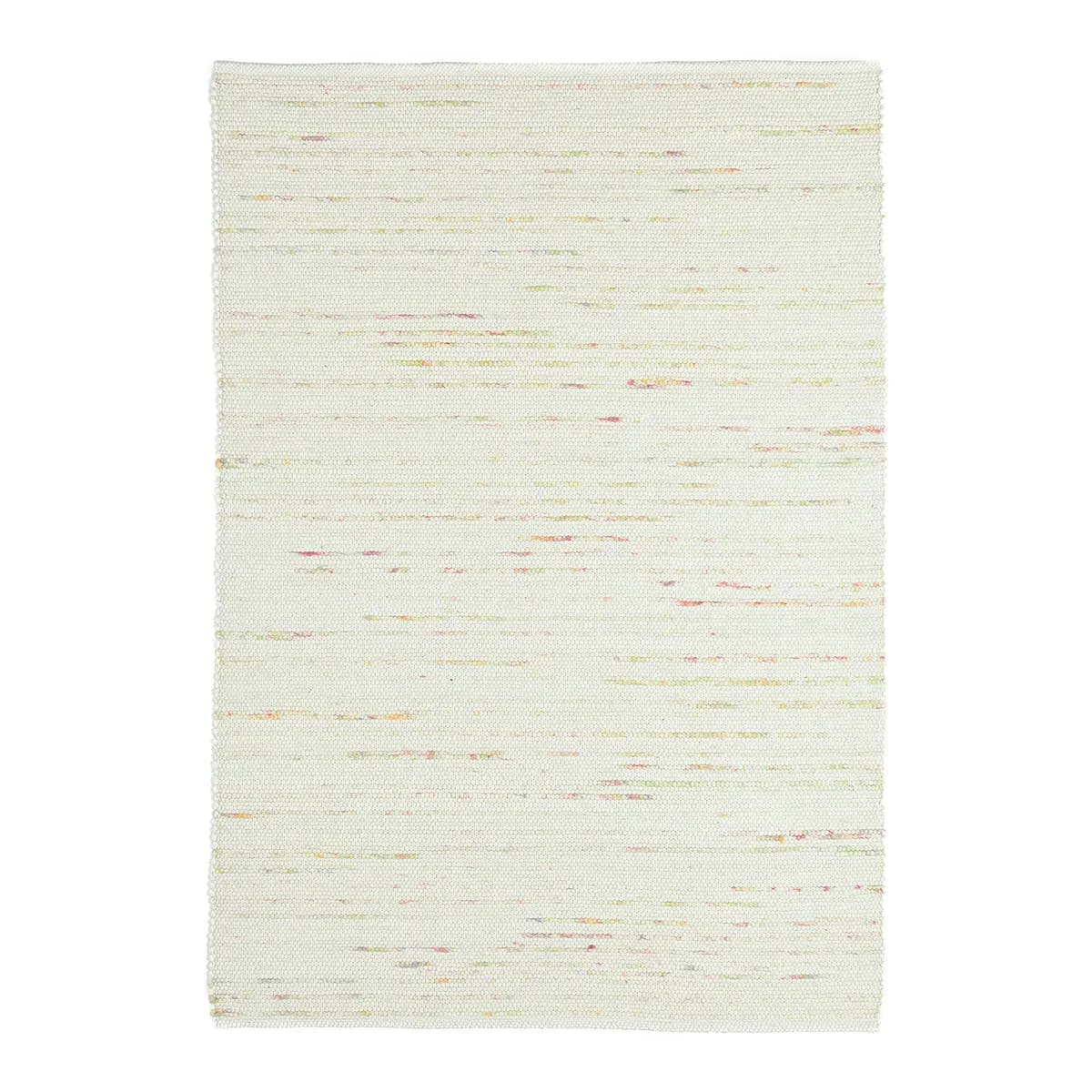 Wollteppich Hörnum Multicolor/Pastellgelb 70 x 140cm | Mehrfarbig