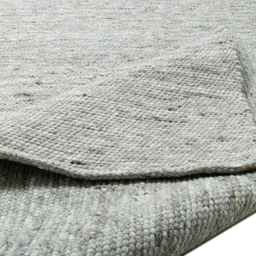 Wollteppich Hörnum Grau/Grau 120 x 180cm | Grau