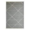Kurzflorteppich Braderup Grau/Anthrazit 60 x 100cm Wolle | Grau