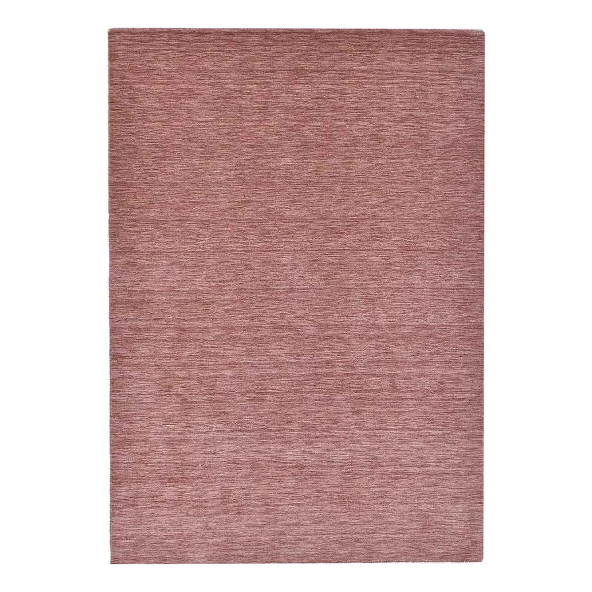 Wollteppich List Rot/Rot 70 x 140cm Wolle | Rot