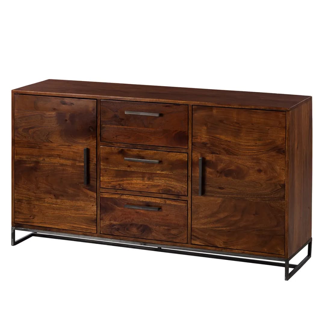Sideboard Typ A 145cm Braun/Akazie | Braun