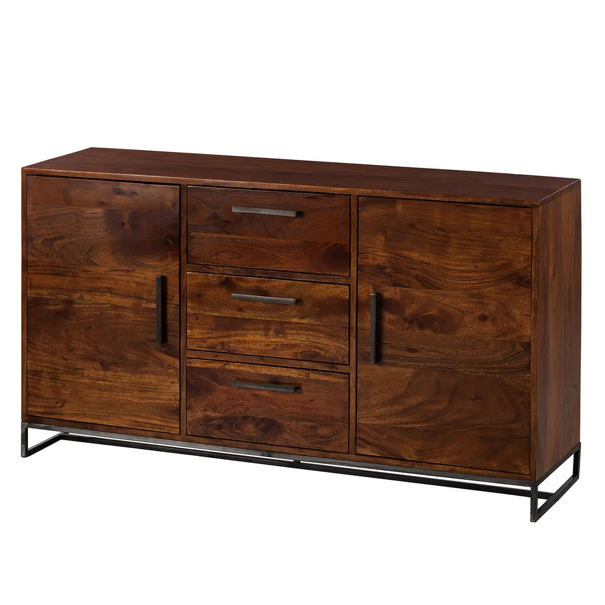 Sideboard Typ A 145cm Braun/Akazie | Braun
