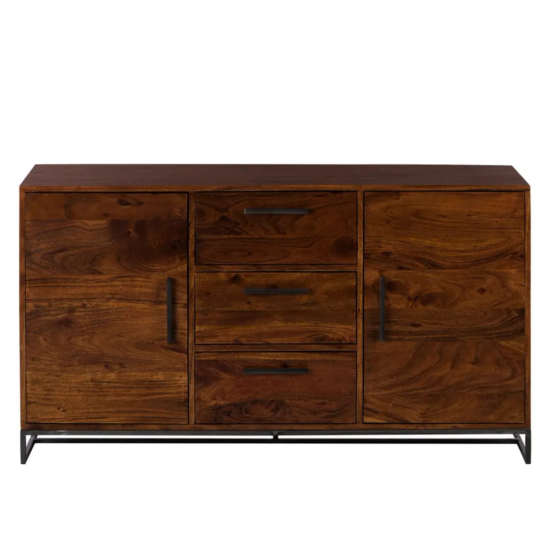 Sideboard Typ A 145cm Braun/Akazie | Braun