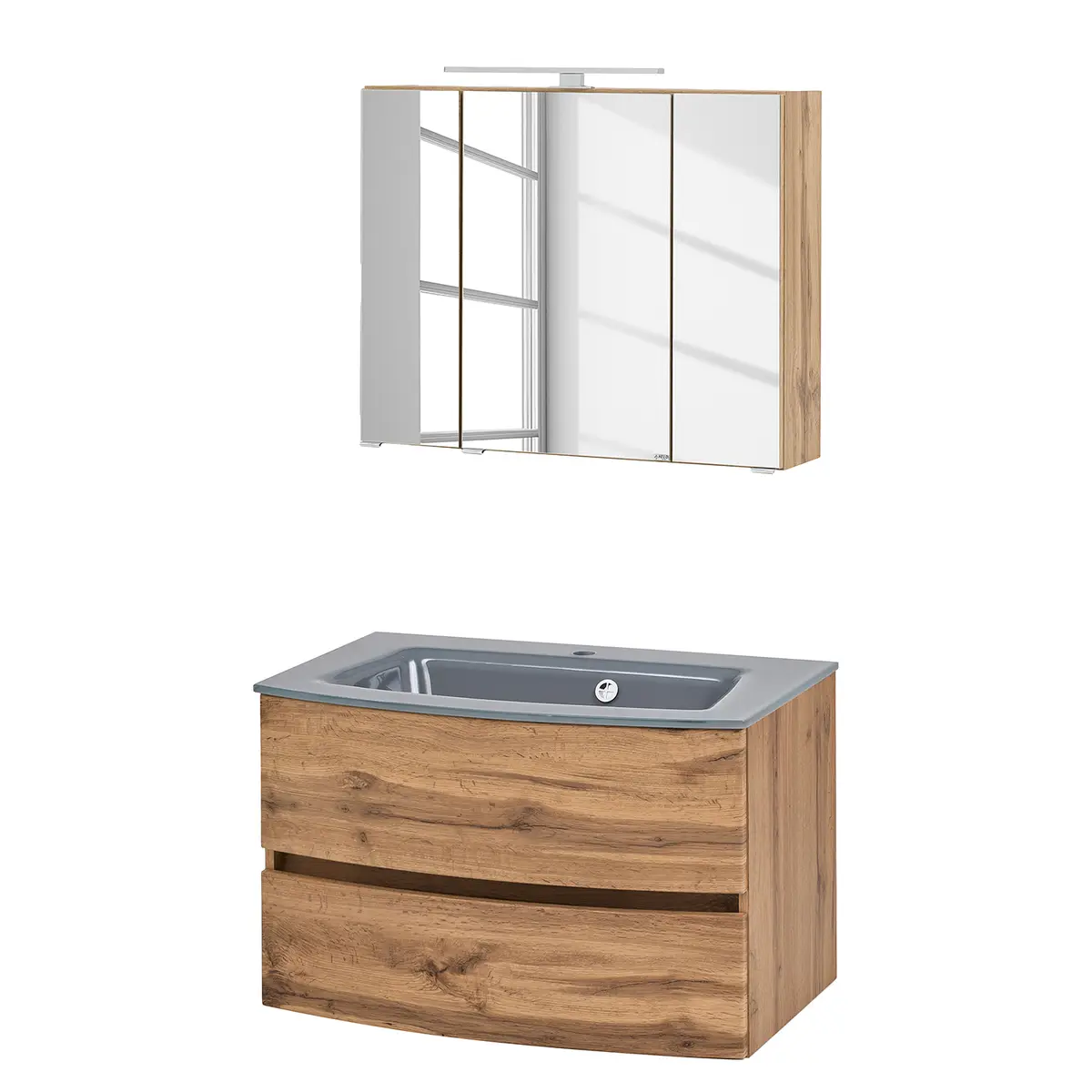 Badezimmerset IV | Braun