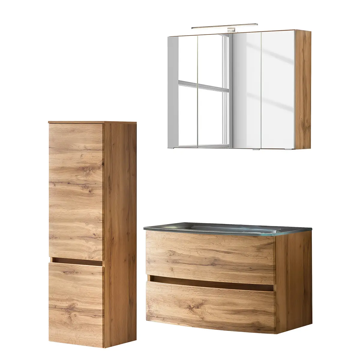 Badezimmerset VI | Braun