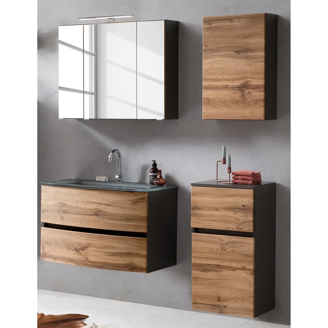 Badezimmerset X | Braun