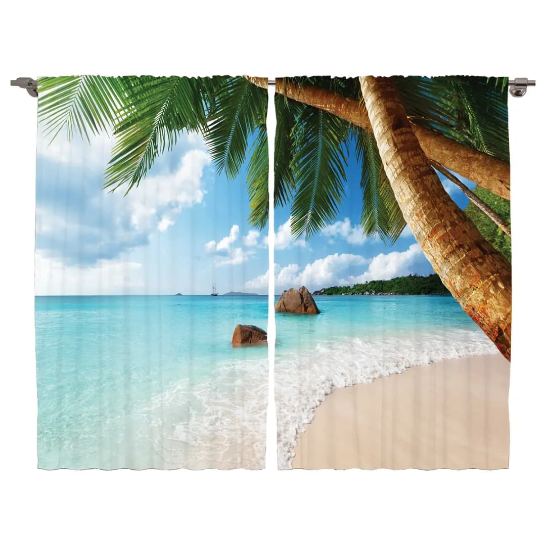 Fertiggardine Strand | Mehrfarbig