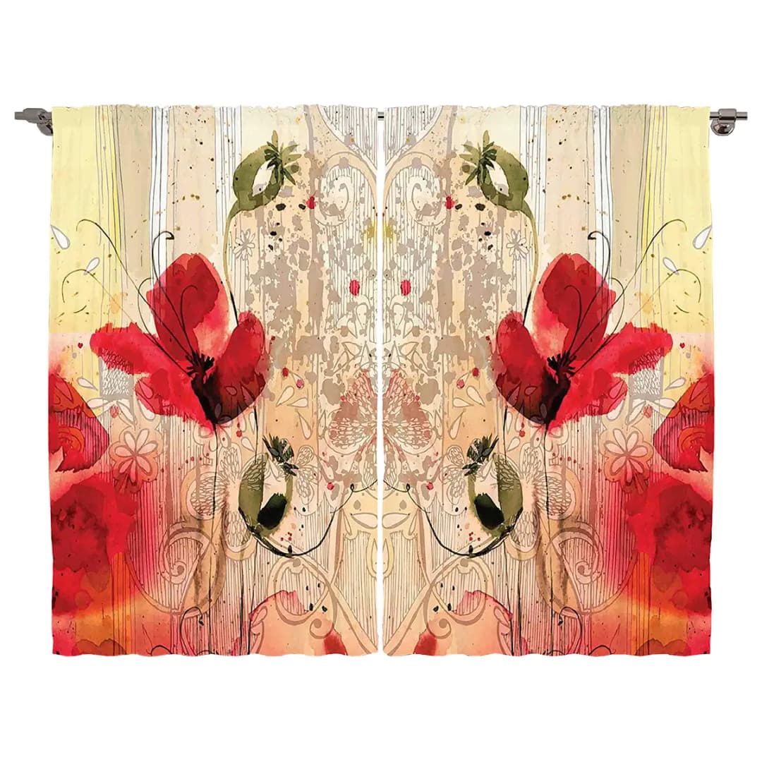 Fertiggardine Blume III | Mehrfarbig