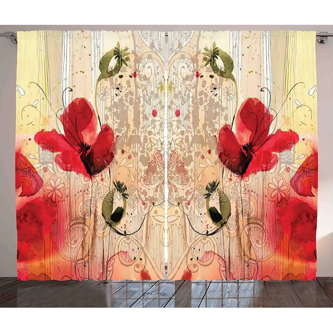 Fertiggardine Blume III 2er-Set | Mehrfarbig