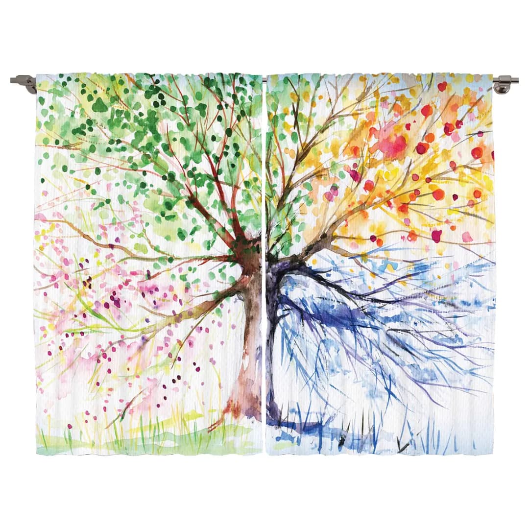 Fertiggardine Aquarell 2er-Set | Mehrfarbig