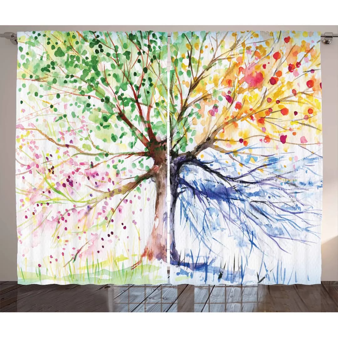 Fertiggardine Aquarell 2er-Set | Mehrfarbig