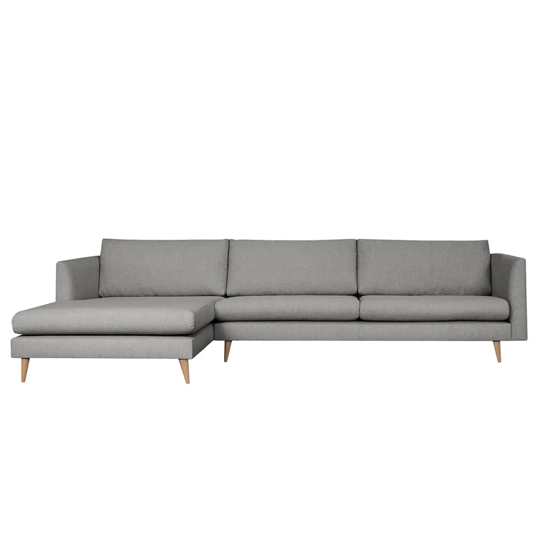 Ecksofa Kayena | Grau