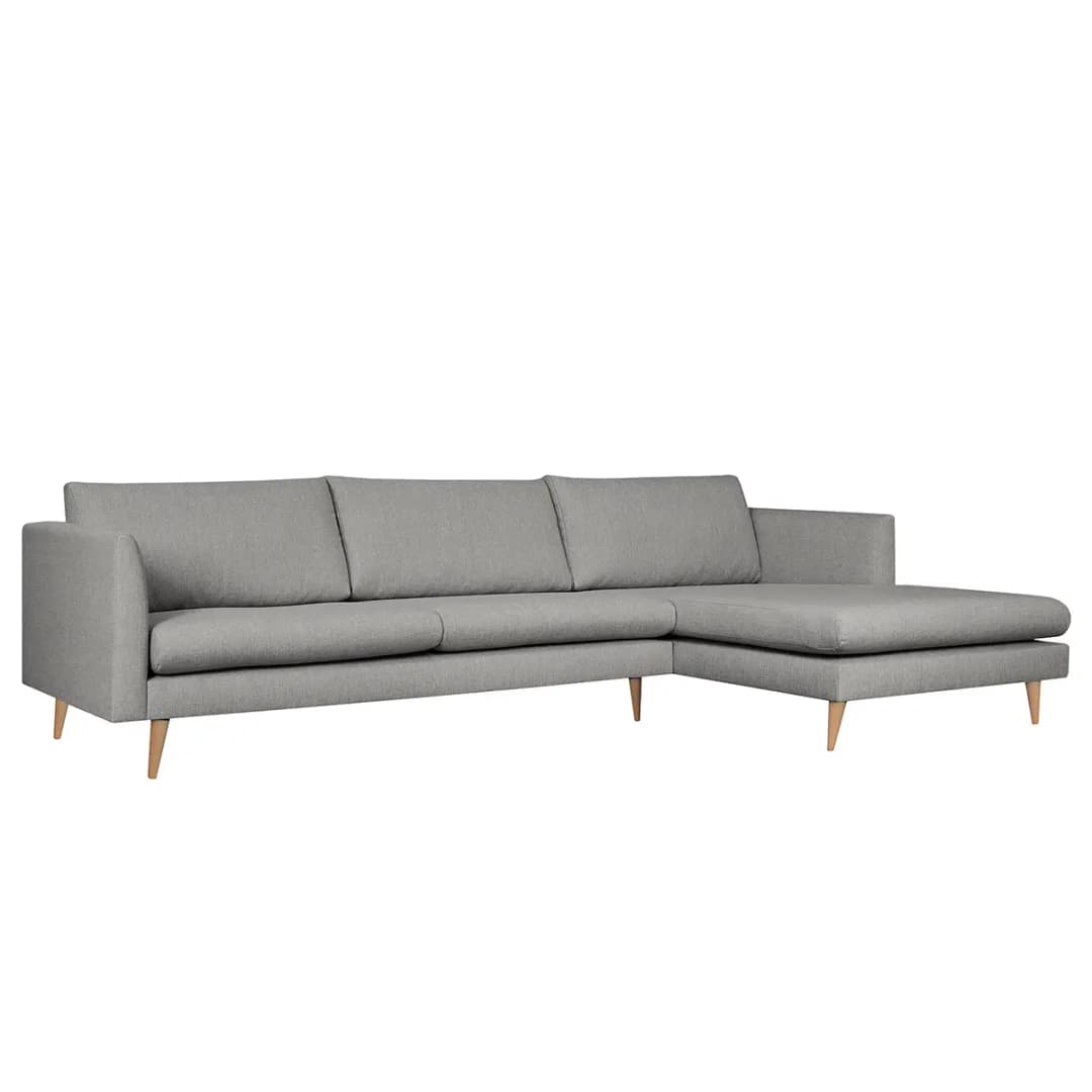 Ecksofa Kayena | Grau