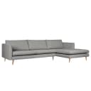 Ecksofa Kayena | Grau