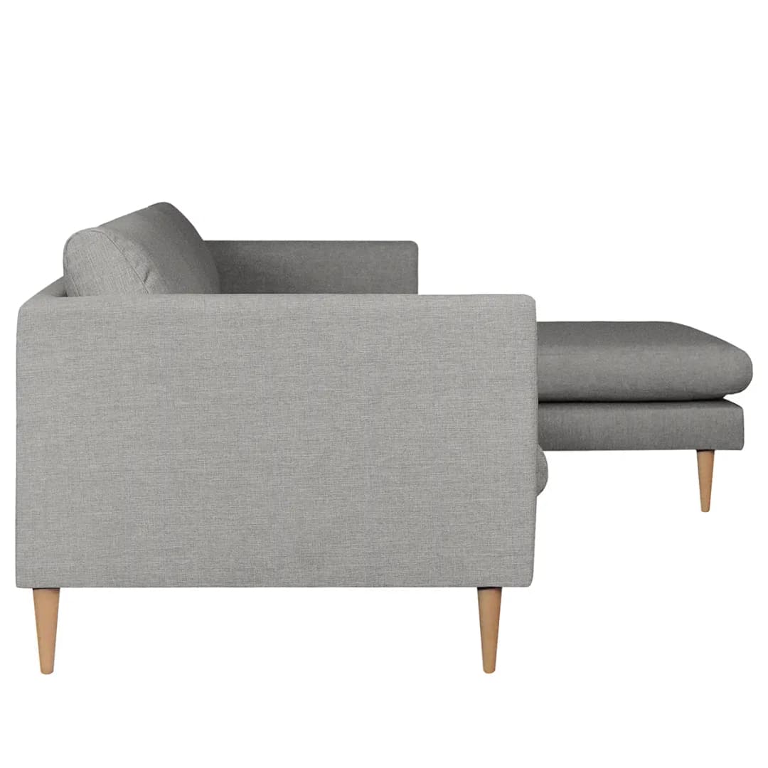 Ecksofa Kayena | Grau