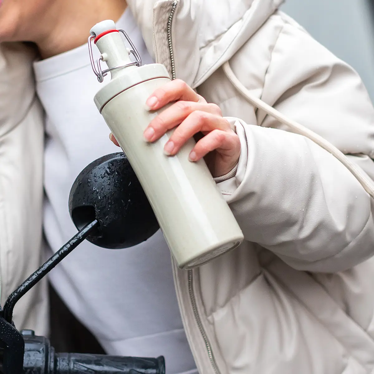 Trinkflasche Plopp To Go | Beige