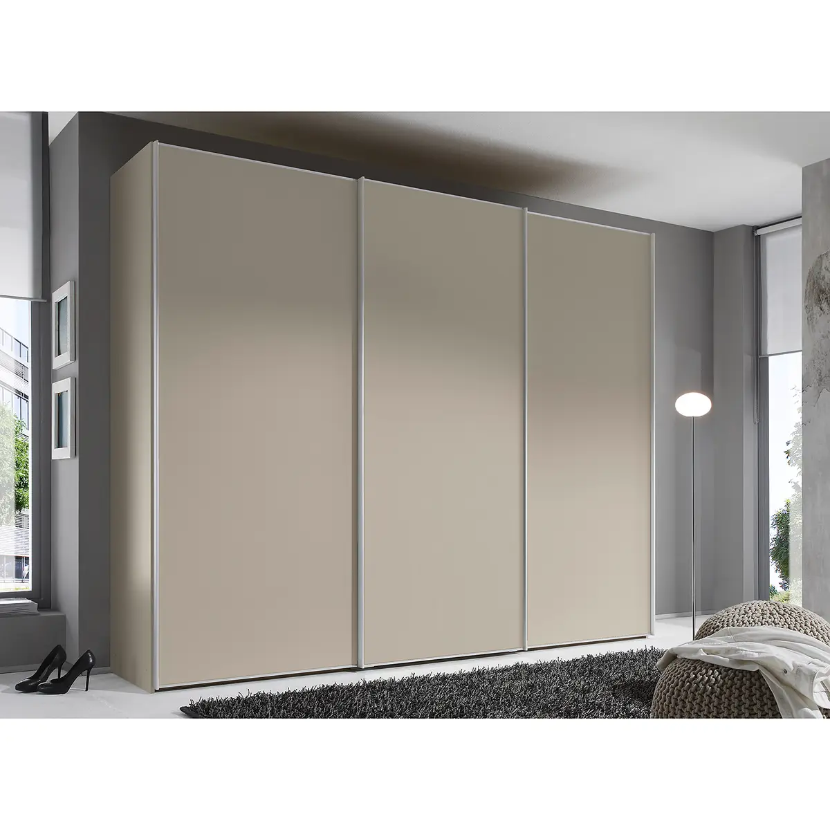 Schwebetürenschrank Sinfonie Plus Typ A | Braun