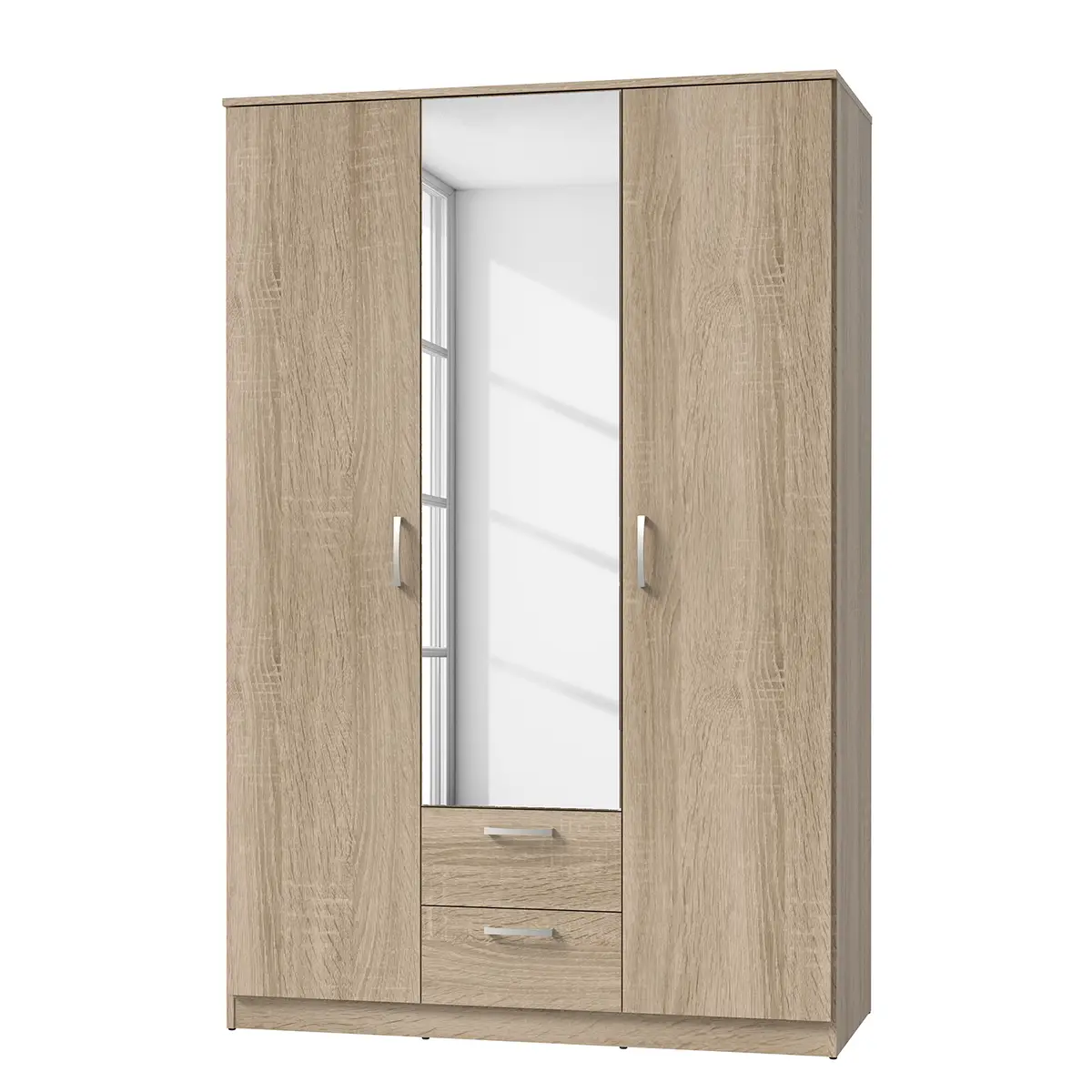 Drehtürenschrank Naja | Braun