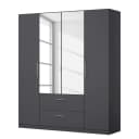 Drehtürenschrank III | Grau