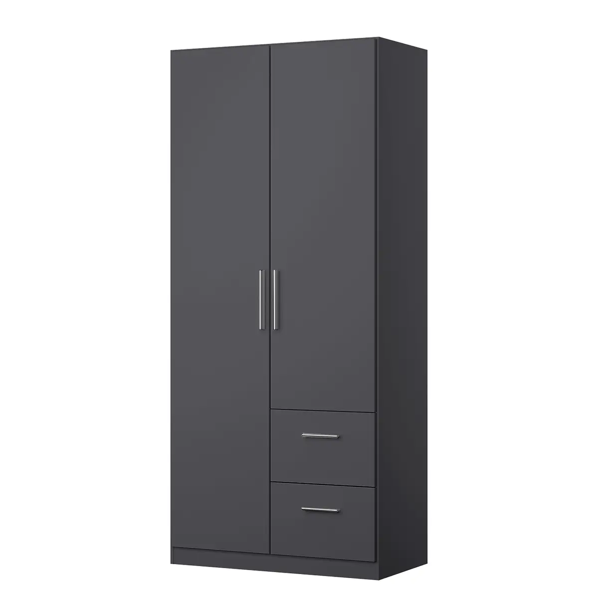Drehtürenschrank II | Grau