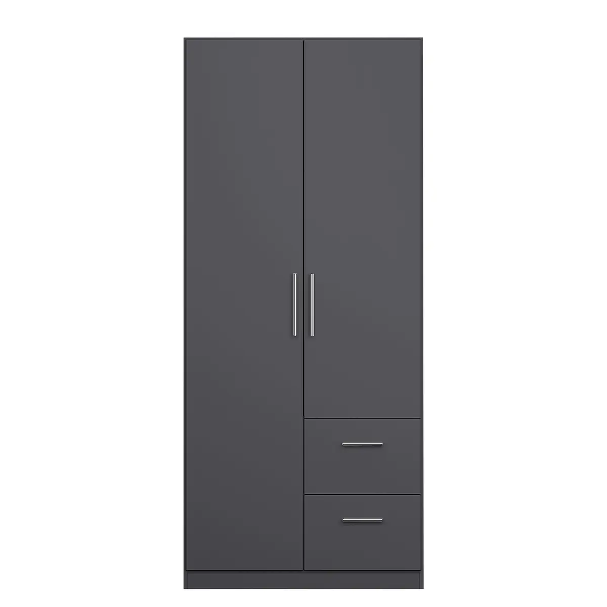 Drehtürenschrank II | Grau