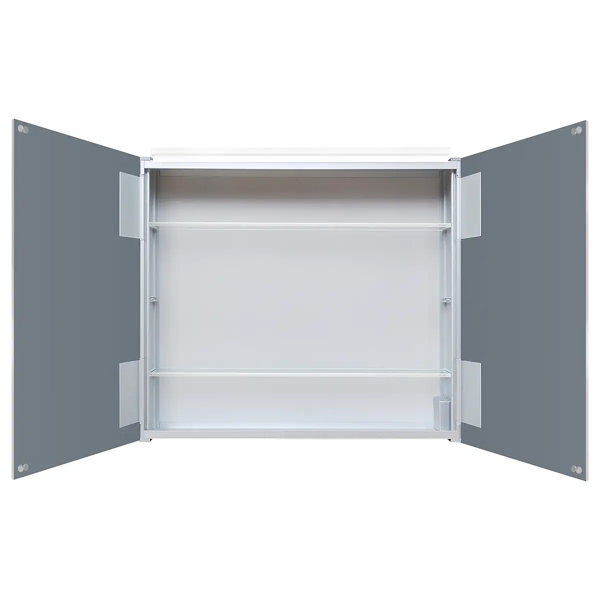 Spiegelschrank | Silber