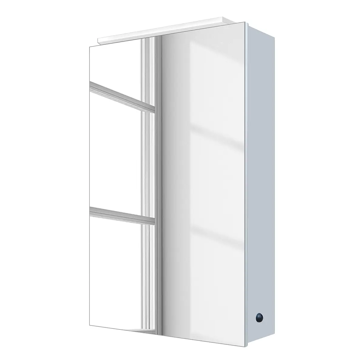 Spiegelschrank | Silber