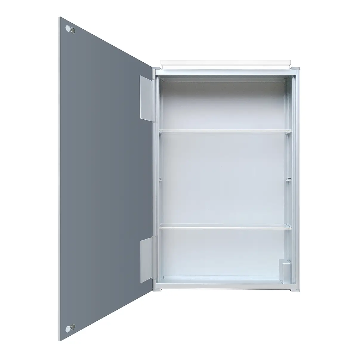 Spiegelschrank | Silber
