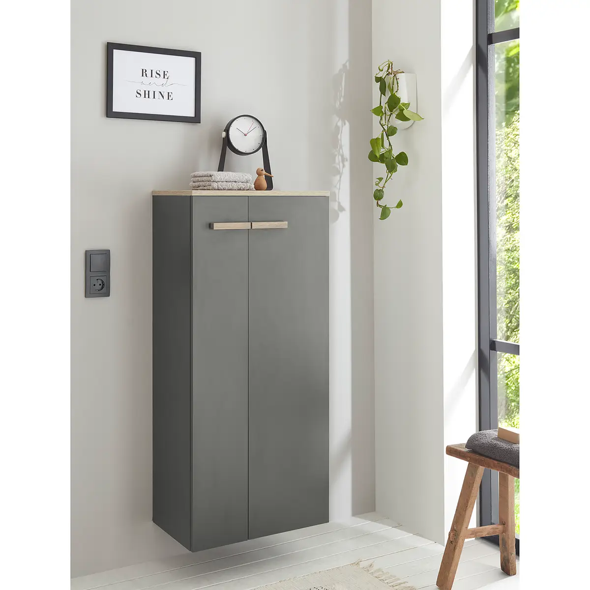 Midischrank | Grau
