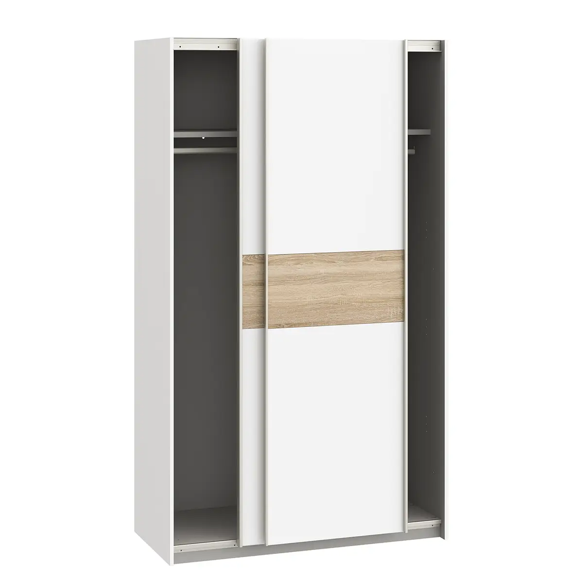 Schwebetürenschrank Beveren | Braun