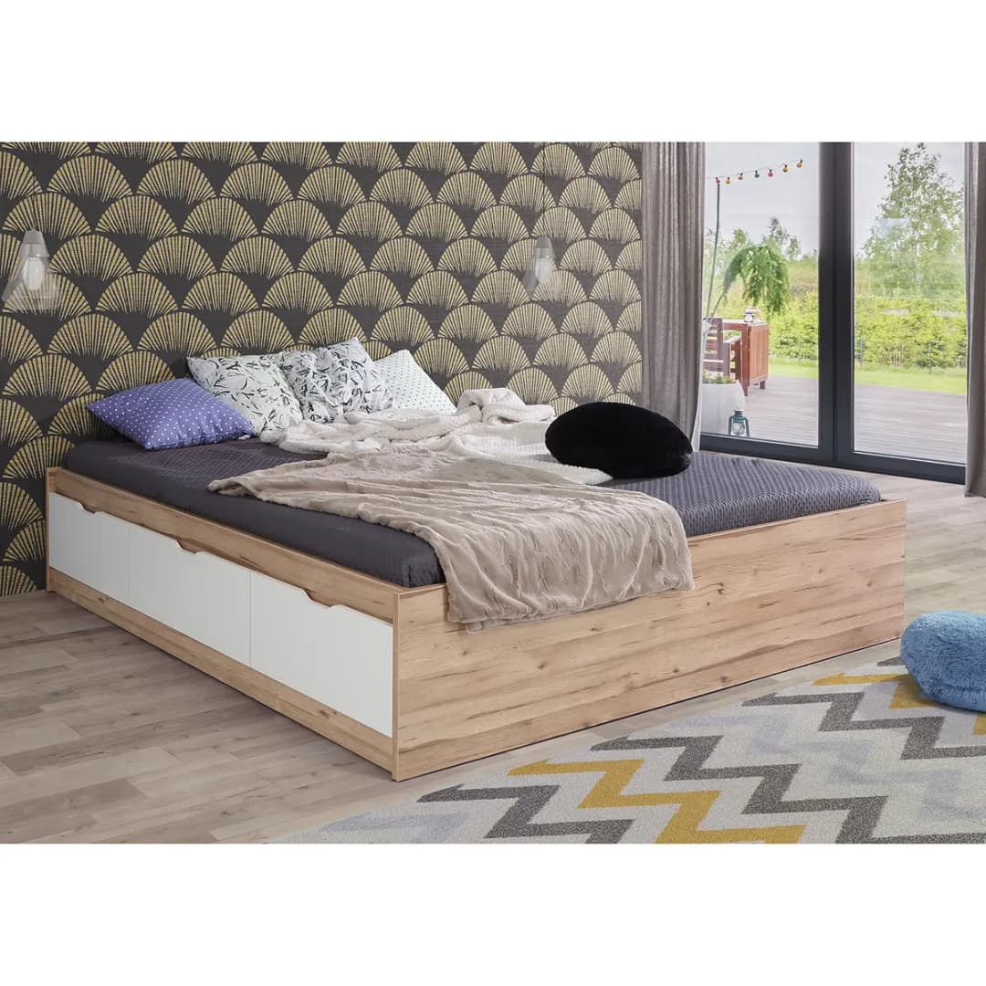 Bettgestell Weser | Braun