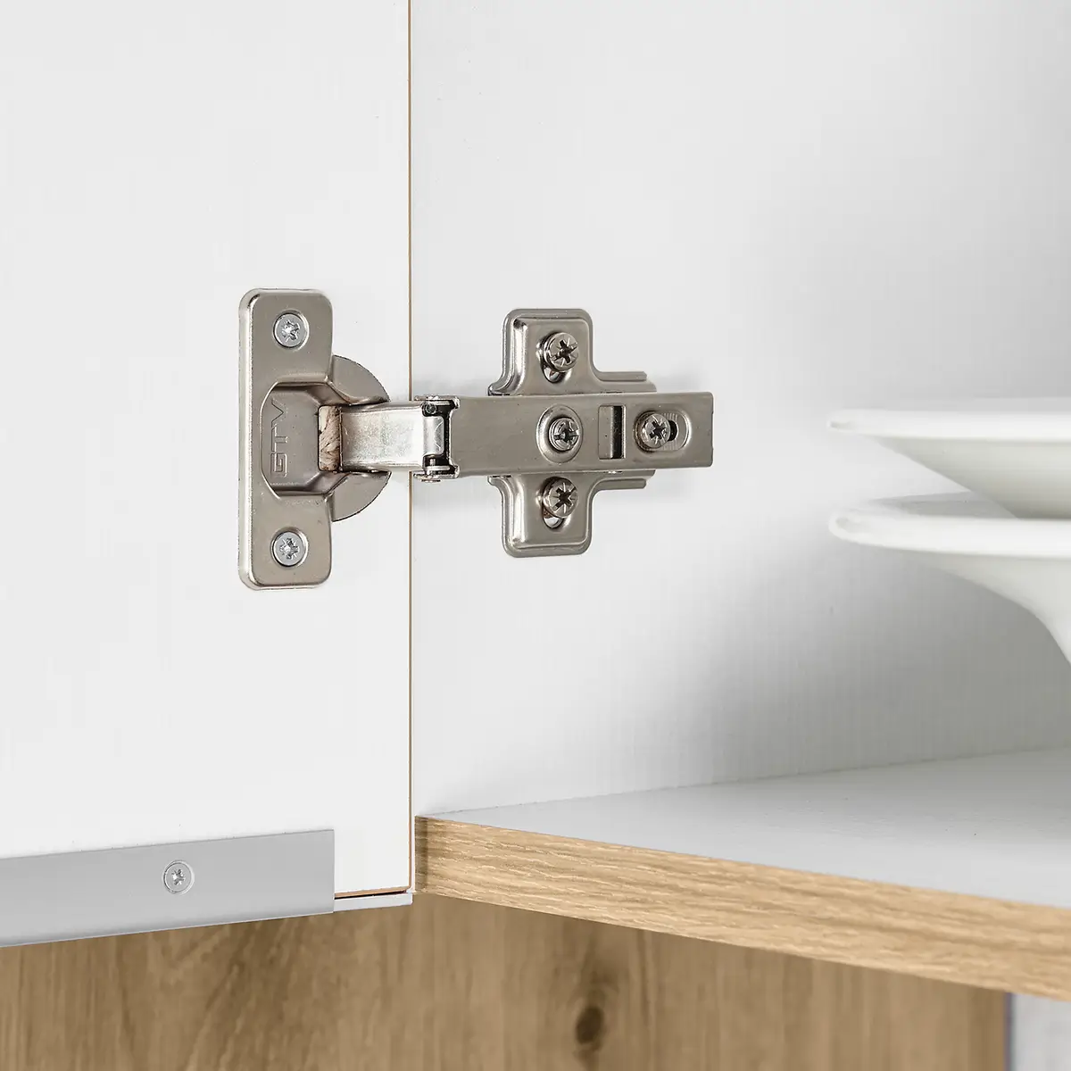 Küchenzeile II 280cm Grau/Grau/Eiche Artisan Dekor | Grau