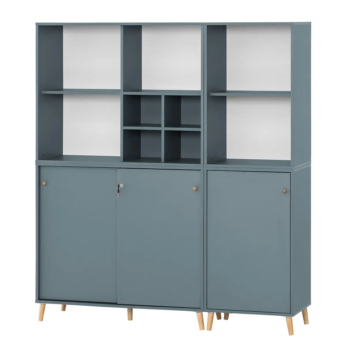 Aktenschrank III | Blau