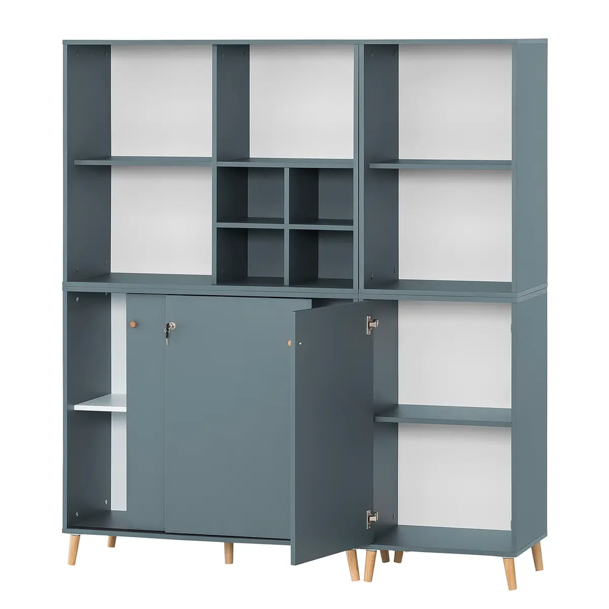 Aktenschrank III | Blau