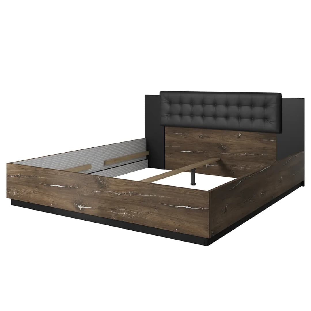 Bett 160 x 200cm | Braun