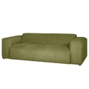 3-Sitzer Sofa Grün Cordstoff Licia | Grün