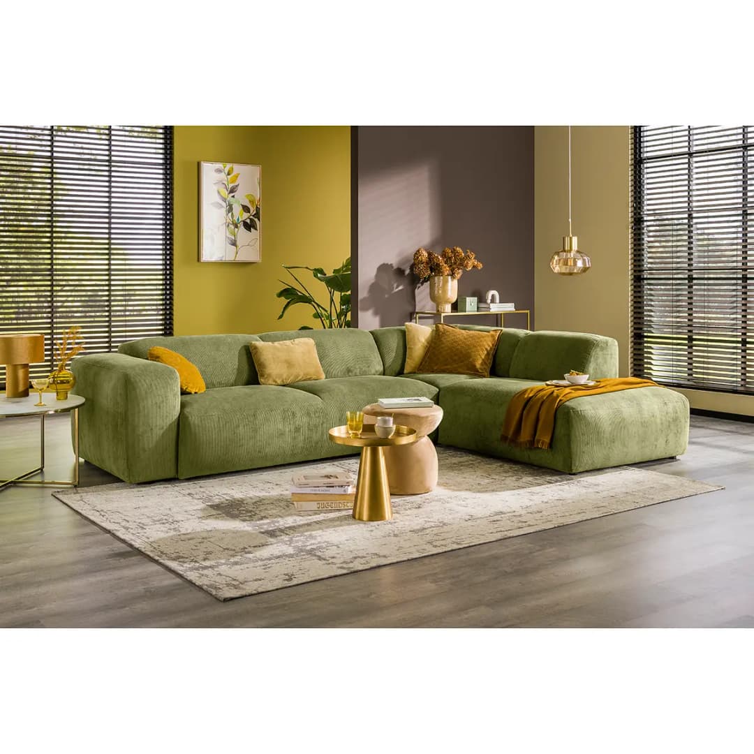 Ecksofa Licia | Grün