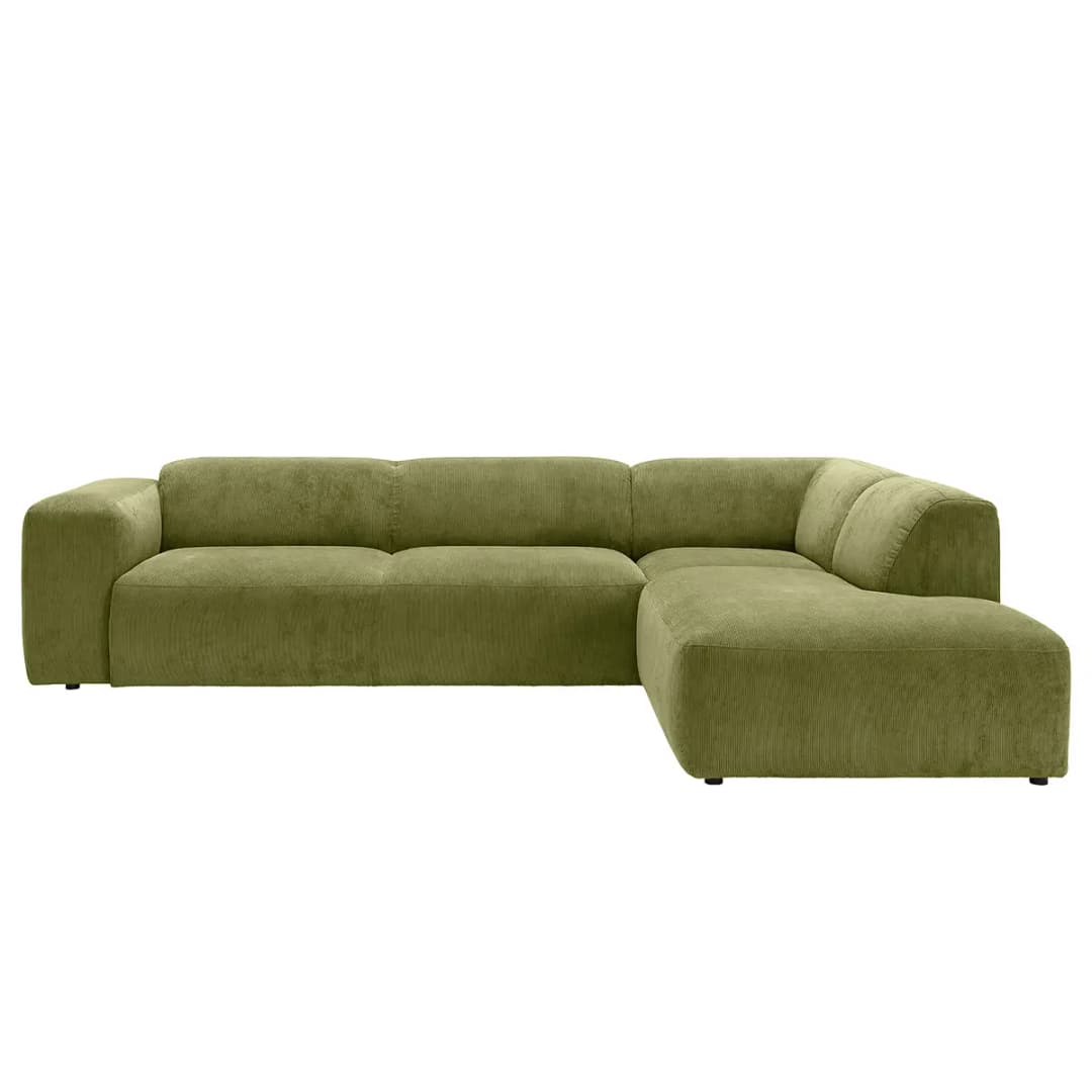 Ecksofa Licia | Grün